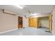 Finished basement space with painted walls, closet, and adjacent unfinished space offers versatility and extra storage at 230 Oakridge Se Dr, Cartersville, GA 30121