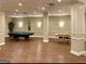 Game room featuring a pool table, seating area and recreational space for residents at 1501 Clairmont Rd # 1818, Decatur, GA 30033