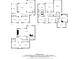 Multi-level floor plan showcasing room dimensions including bedrooms, living spaces, and basement layout at 1045 Westcroft Ln, Roswell, GA 30075