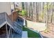 Backyard with seating area and artificial turf at 1250 Northcliff Trce, Roswell, GA 30076