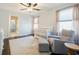 Cozy Bedroom with a crib, comfortable seating, and soft natural lighting at 1250 Northcliff Trce, Roswell, GA 30076
