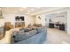 Cozy living room with plush seating, a TV, and an adjacent office space at 1250 Northcliff Trce, Roswell, GA 30076