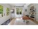 Bright office space with desk, natural light and built in shelving; perfect for remote work at 2840 Alpine Rd, Atlanta, GA 30305