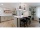 Modern kitchen with island seating, stainless steel appliances, and a bright, airy atmosphere at 2840 Alpine Rd, Atlanta, GA 30305