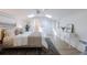 Spacious main bedroom with skylights, hardwood floors, and ensuite bathroom at 2840 Alpine Rd, Atlanta, GA 30305