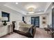 Comfortable bedroom with natural light, modern lighting, and neutral tones that create a relaxing atmosphere at 105 Kingston Mnr, Atlanta, GA 30342