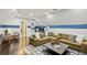Spacious living room with hardwood floors, L-shaped sofa, and modern decor at 105 Kingston Mnr, Atlanta, GA 30342