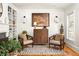 Inviting living room featuring hardwood floors, stylish decor, and comfortable seating arrangement at 27 Spence Ne Ave, Atlanta, GA 30317