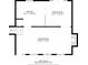 First floor layout featuring a kitchen, dining area, and a large living room at 7060 Steel Wood Nw Dr, Kennesaw, GA 30152