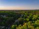 An aerial view of the surrounding wooded neighborhood at 2270 Abbey Cove Ct, Marietta, GA 30062