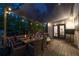 Outdoor patio area with outdoor seating and canopy at 2270 Abbey Cove Ct, Marietta, GA 30062