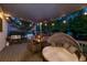 Outdoor patio area with dining table, grill and a lounge at 2270 Abbey Cove Ct, Marietta, GA 30062