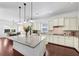 Modern kitchen with granite countertops, stainless steel appliances, and hardwood floors at 2641 Se Parks Edge Se Dr, Smyrna, GA 30080