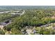 Scenic aerial shot of houses and townhomes surrounded by lush trees, conveniently located near a highway at 2106 Berryhill Se Cir, Smyrna, GA 30082
