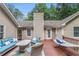 Cozy deck setup with outdoor furniture, perfect for entertaining and relaxing outdoors at 469 Kimberly Ct, Mcdonough, GA 30252