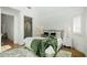 Cozy bedroom featuring ensuite bath at 135 Channing Ln, Fayetteville, GA 30214