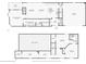 Two-story floor plan featuring a mudroom, kitchen, dining room, primary bedroom, bathrooms, and living spaces at 135 Channing Ln, Fayetteville, GA 30214