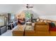 Spacious bonus room features a full-size bed and a relaxing seating area at 3051 Deanna Way, Lawrenceville, GA 30044