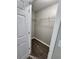 Walk-in closet with wire shelving, modern flooring, and neutral paint at 3336 Waldrop Trl, Decatur, GA 30034