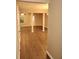 Bright open living area with stylish wood floors, neutral walls and ceiling fan for a modern, airy feel at 3336 Waldrop Trl, Decatur, GA 30034