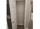 Open pantry room with metal wire shelving and wood-look flooring on display at 3336 Waldrop Trl, Decatur, GA 30034