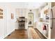 Well-maintained kitchen with stainless steel appliances and wood floors at 2029 Tuxedo Ne Ave, Atlanta, GA 30307
