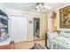 This bedroom offers a closet, an ensuite bathroom, and a cozy, private space at 2602 White Aster Ln, Dacula, GA 30019