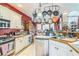 Large kitchen showcasing white cabinetry, stainless steel appliances, and plenty of countertop space at 2602 White Aster Ln, Dacula, GA 30019