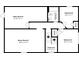 Layout of the residence showcasing a utility room, two bedrooms, and a bonus room at 2650 Gwendon Ct, Decatur, GA 30034