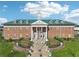 Aerial view of Forsyth County Courthouse Annex with well-maintained grounds and architectural detail at 1095 Lanier Pl, Cumming, GA 30041