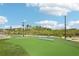 Expansive putting green featuring manicured turf, strategically placed water features and trees in the background at 1095 Lanier Pl, Cumming, GA 30041