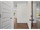 Hallway with hardwood floors at 136 Grant Dr, Canton, GA 30114