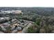 Aerial view of the townhome community, surrounded by lush greenery and convenient access to city amenities at 5672 Kingsport Dr # 4, Atlanta, GA 30342