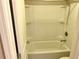 Bright bathroom featuring a clean bathtub and shower combination at 3687 Thackary Dr, Powder Springs, GA 30127