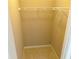 Interior of a closet with shelving and a hanging rod at 3687 Thackary Dr, Powder Springs, GA 30127