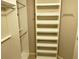Well-organized closet with shelving and hanging space, maximizing storage in a tidy, accessible design at 3687 Thackary Dr, Powder Springs, GA 30127