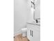 Stylish powder room featuring modern lighting and marble countertops at 801 Braselton Hwy, Lawrenceville, GA 30043