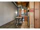 Efficient kitchen design featuring stainless steel appliances, butcher block island, and ample cabinet space at 170 Boulevard Se # H405, Atlanta, GA 30312