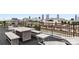 Rooftop deck with cityscape views, ideal for outdoor living and gatherings at 170 Boulevard Se # H405, Atlanta, GA 30312