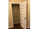 Spacious pantry with adjustable wire shelving and door-mounted storage racks at 1186 Ridenour Blvd # 5, Kennesaw, GA 30152