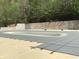 Community pool is closed for the season, and has a cover for the winter at 1186 Ridenour Blvd # 5, Kennesaw, GA 30152
