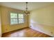 Comfortable dining area with a bright window and hardwood flooring, ideal for Gathering meals at 2520 Overlook Ne Way, Atlanta, GA 30345