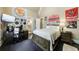 Comfortable bedroom with wall decor and a queen bed at 3250 Twisted Branches Ln, Marietta, GA 30068