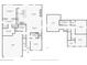 Detailed floor plan showcasing the layout of the home with labeled rooms and dimensions at 3698 Annsbury Ct, Lilburn, GA 30047