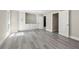 Bright bedroom features wooden floors and storage units at 1009 Riverbend Club Se Dr, Atlanta, GA 30339