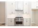 Eat-in kitchen featuring stainless steel appliances, bright light, and abundant cabinet space at 255 Briscoe Way # 5, Alpharetta, GA 30009