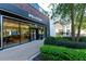 Peloton retail space features a modern glass storefront and ample natural light at 255 Briscoe Way # 5, Alpharetta, GA 30009