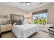 Cozy bedroom with a comfortable bed, stylish decor, and bright natural lighting at 1059 Abington Ct, Brookhaven, GA 30319