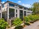 Stunning exterior view of a modern home with beautiful windows and professional landscaping at 1059 Abington Ct, Brookhaven, GA 30319