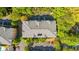 Ariel view of complex showing roof and parking area at 2103 Stratford Commons, Decatur, GA 30033